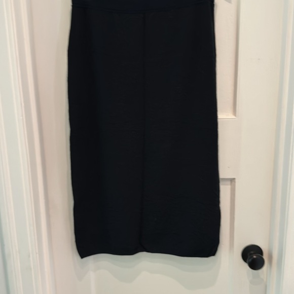 Escada Navy with try style raised pattern. L - Picture 2 of 6